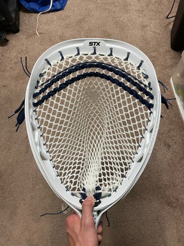 New Strung STX Eclipse 2 20D Goalie Head