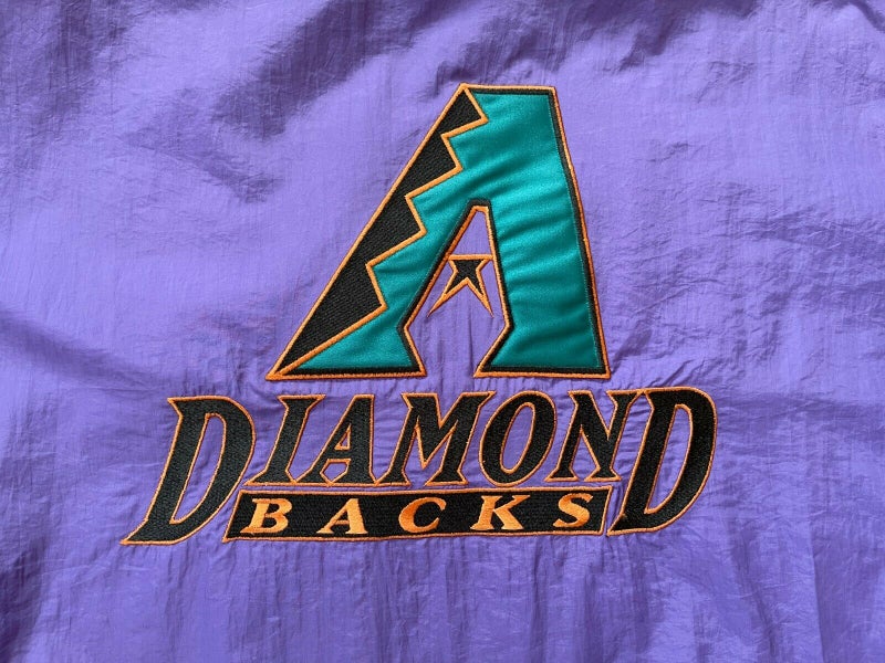 Arizona Diamondbacks Dbacks MLB BASEBALL VINTAGE 1990s Sz XL Windbreaker  Jacket!