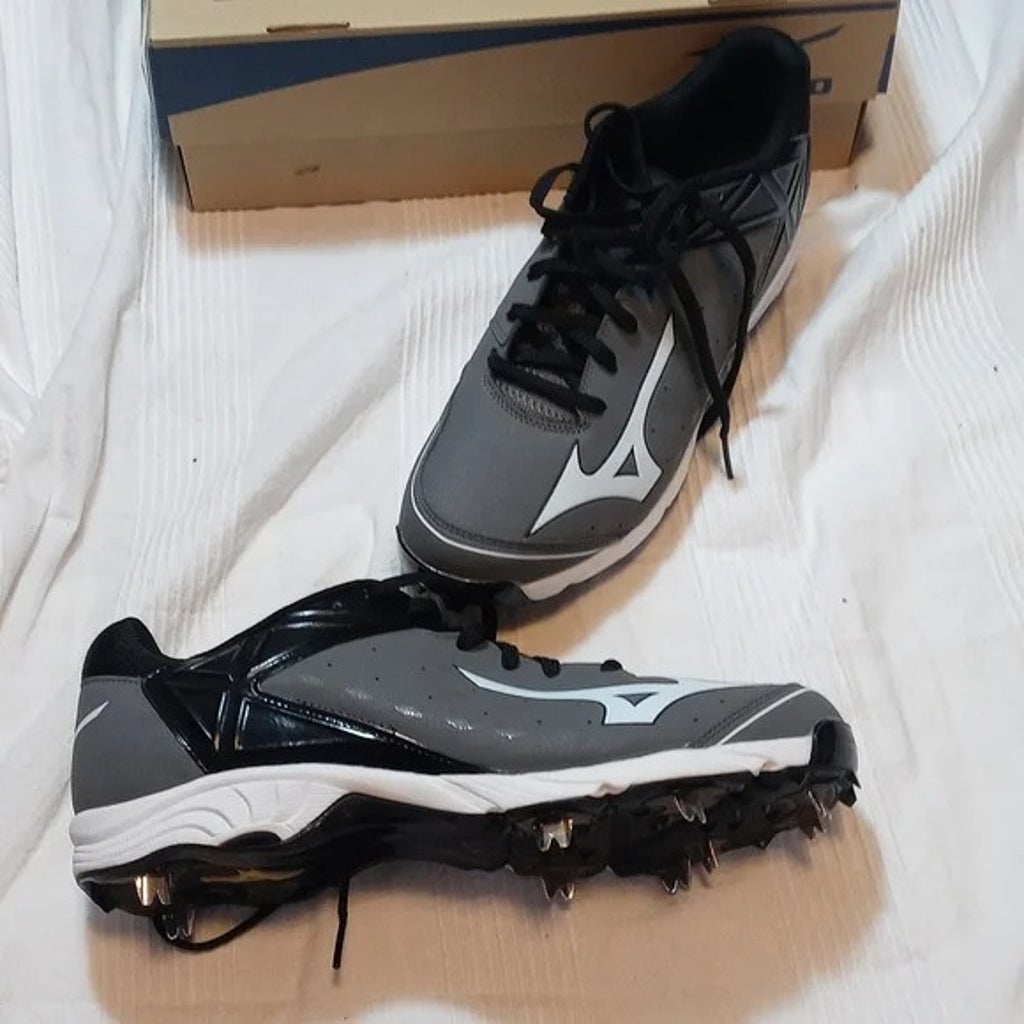 Mizuno Cleats Mens Size 12.5 9-Spike Vintage MID G5 