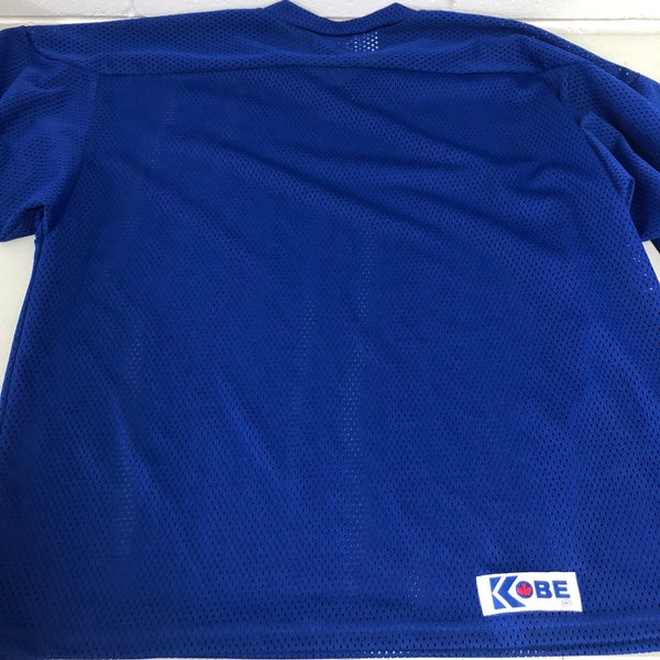 Blue Kobe XXL practice jersey