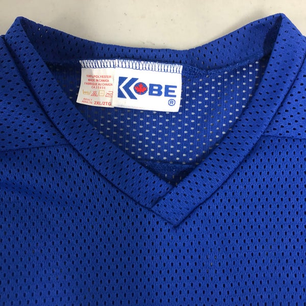 Blue Kobe XXL practice jersey