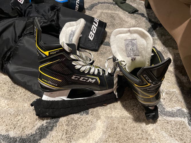 New CCM Size 8.5 Tacks Vector Plus Hockey Skates