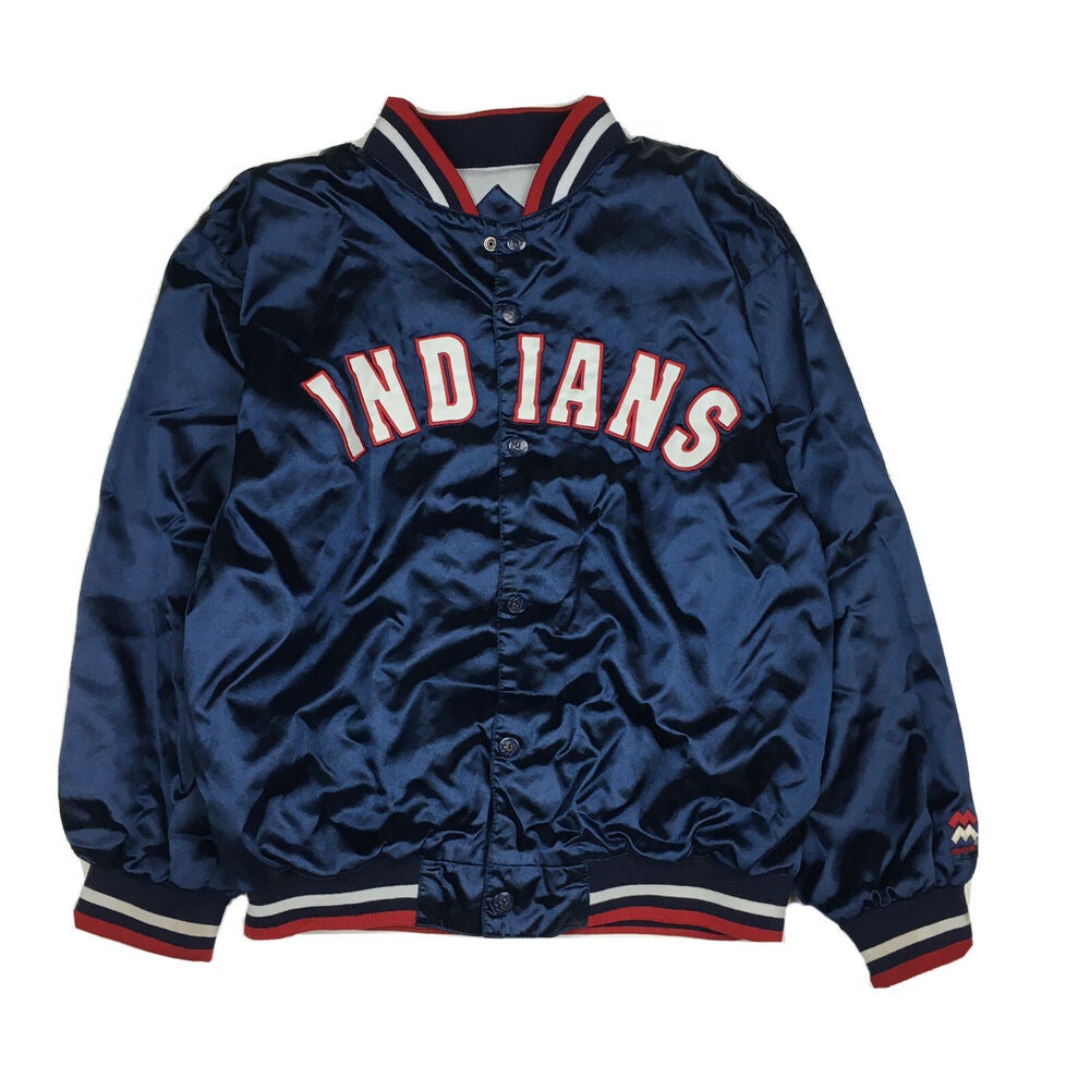 90's Cleveland Indians Bomber Jacket