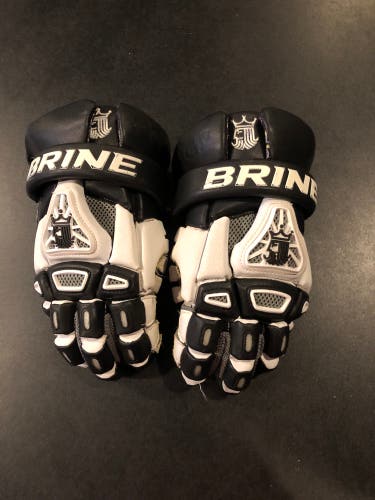 Used Brine 13" King IV Lacrosse Gloves