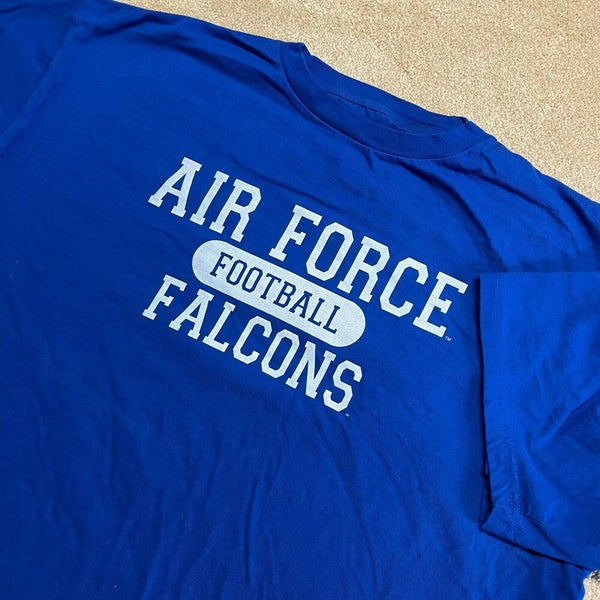 Air Force Falcons T Shirt Men 2XL Adult College Football Blue Military NCAA  AF
