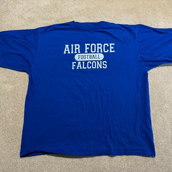 Air Force Falcons T Shirt Men 2XL Adult College Football Blue Military NCAA  AF