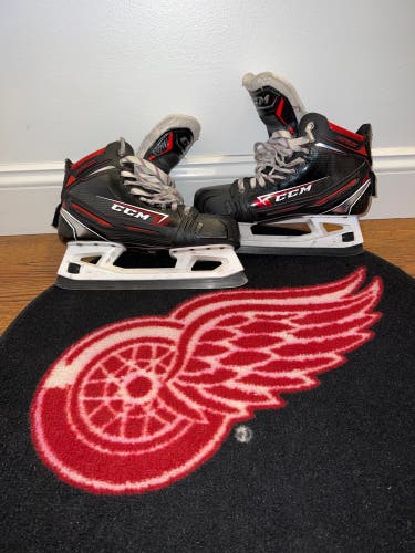 Used CCM Regular Width Size 8 Jetspeed FT2 Hockey Goalie Skates