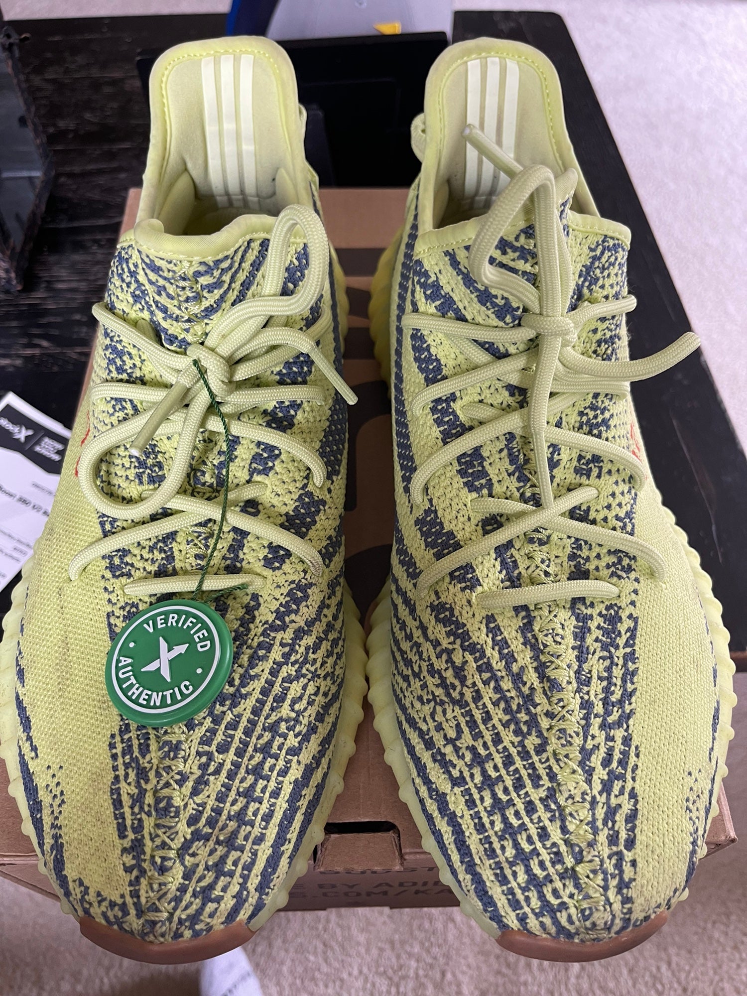 yellow yeezys womens