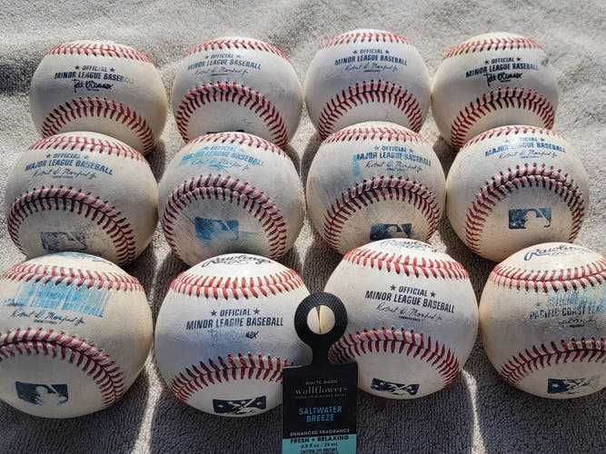 Rawlings Official Minor League Baseballs 12 Pack (1 Dozen)