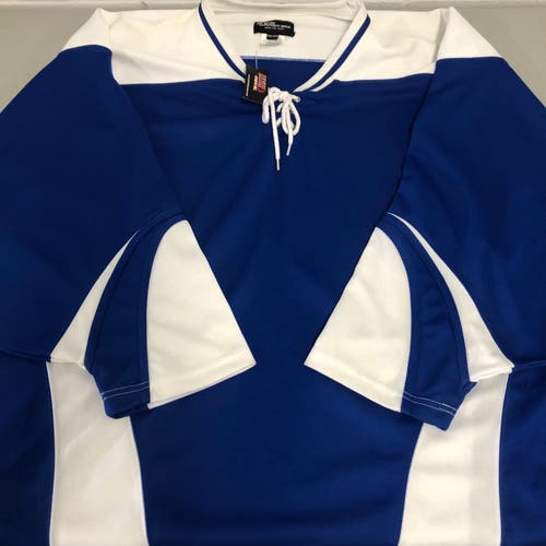 Blue w/white XXXL practice jersey