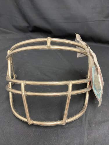 Schutt SUPER PRO ROPO Adult FB Face Mask In Chrome With Clear Coat. Reduced!!