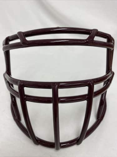 Riddell SPEED S2BDC-LW-V Adult Football Facemask In MAROON.