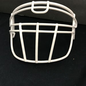 Schutt SUPER PRO T-ROPO-DW-UB Titanium Adult Football Face Mask In WHITE.
