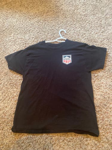USHL apparel black shirt