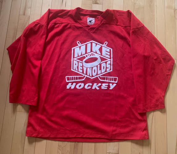 Red Mike Reynolds Youth  L/XL  Jersey