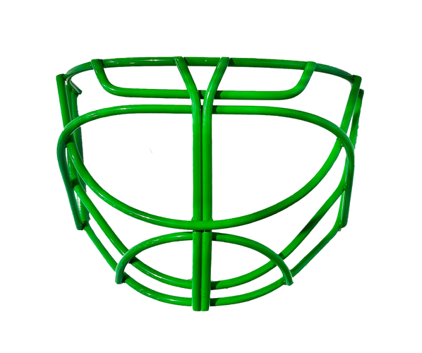 Mix Hockey -MX10 Cat Eye Goalie cage (GREEN) Includes clips and screws