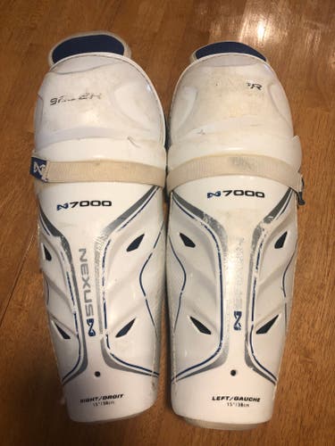 Used Bauer Nexus N7000 Shin Pads