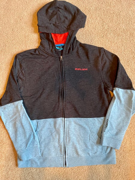 Bauer Sweatshirt Full Zip Hoodie NWOT Youth XL