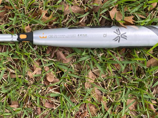 Used 2021 DeMarini CF Zen Bat (-3) 30 oz 33" Composite BBCOR Certified