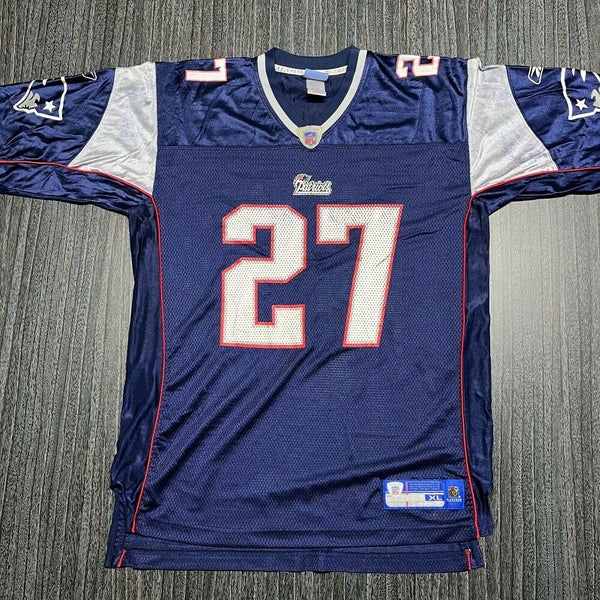 Ellis Hobbs New England Patriots Jersey Men XL Adult Blue NFL Football  Reebok 27