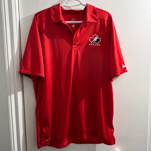 Nike Team Canada golf polo