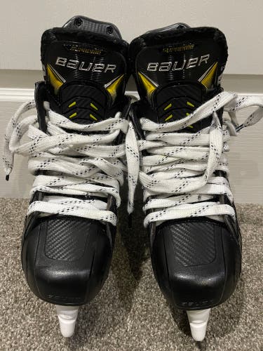 Bauer Supreme UltraSonic Hockey Skates - Size 6 - Like New Condition