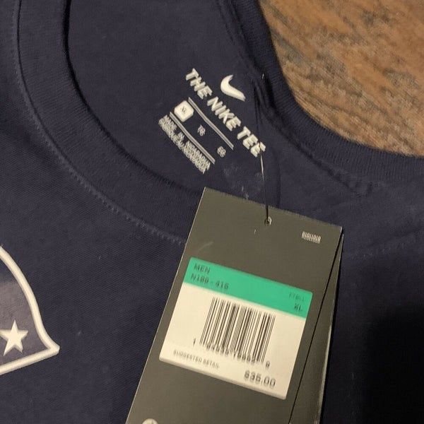 Men's Nike Julian Edelman Red New England Patriots Name & Number T-Shirt