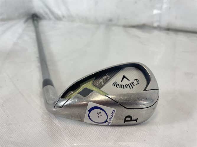 Used Callaway Solaire Pitching Wedge Ladies Flex Graphite Shaft Wedge 35"