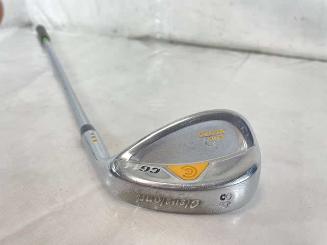 Used Cleveland Cg14 Zip Grooves 48 Degree Regular Flex Steel Shaft Wedge 35.5"