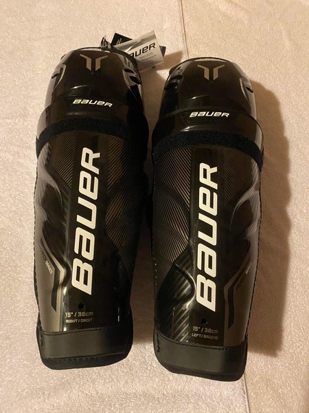 Bauer Pro Series Shin Pads Adult Senior 15"