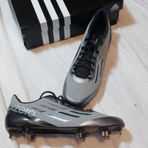 NEW ADIDAS AFTERBURNER LOW TOP BASEBALL CLEATS SHOES SPIKES MENS 12 m METAL
