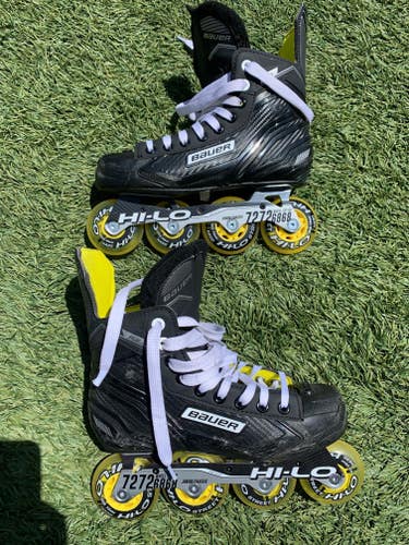 Used Bauer RS Inline Skates Regular Width Size 5