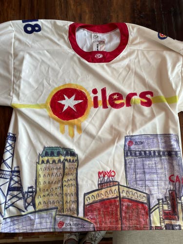 Tulsa Oilers limited Jersey