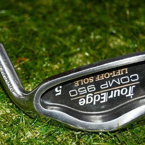 Tour Edge 	Comp 950	5 Iron 	Right Handed	37.5"	Steel 	Stiff	New Grip