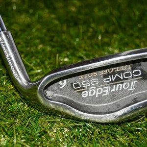 Tour Edge 	Comp 950 	6 Iron 	Right Handed	37"	Steel 	Stiff	New Grip