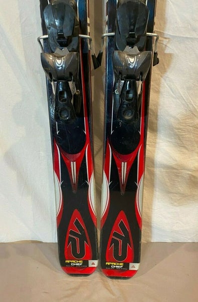 K2 Apache Chief 174cm 131-98-116 r=24m All-Mountain Skis Salomon