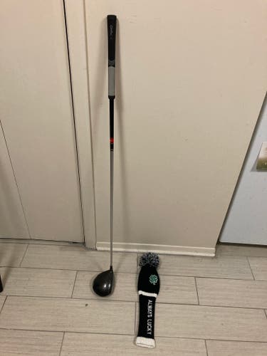 RH TAYLORMADE SLDR 430 ADJUSTABLE DRIVER R FLEX  - NEW O/S GRIP AND HC