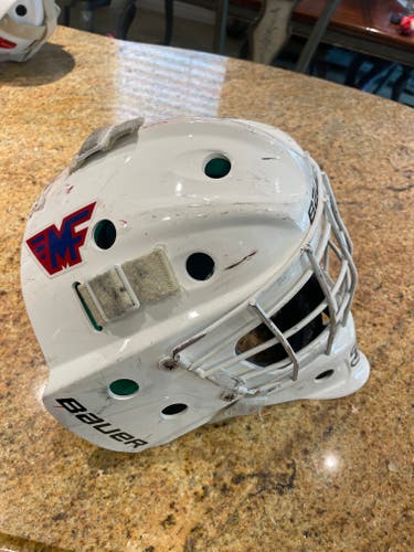 Junior Used Bauer NME 4 Goalie Mask