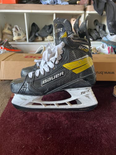 Used Bauer Size 8.5 Supreme UltraSonic Hockey Skates