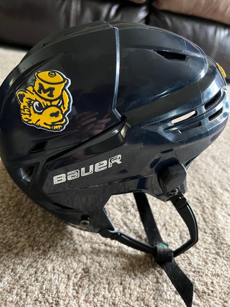 Michigan Wolverines Bauer Re-Akt 95 Helmet