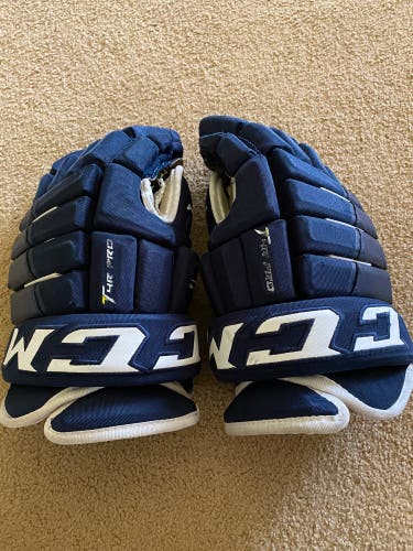 Used CCM Tacks 14" Gloves