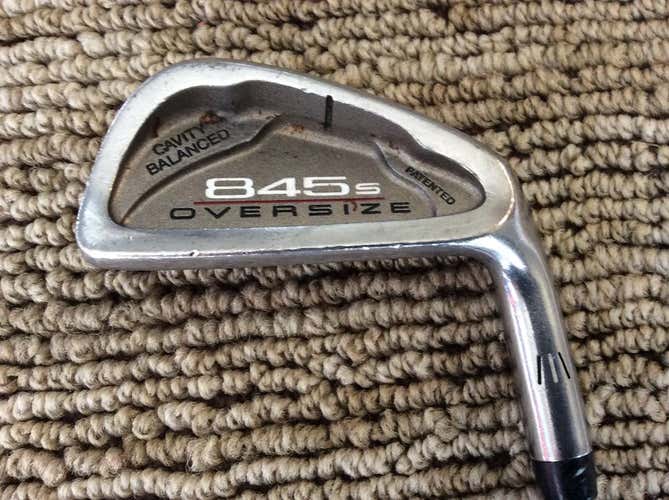 Used Tommy Armour 845OS 6 Iron. Right Handed. Extra Stiff Flex Steel Shaft.
