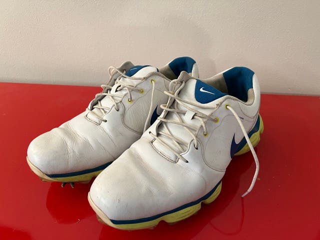 Men's Used Size 11W Nike Lunar Control Golf Shoes