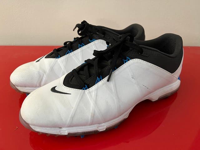 Men's Used Size 11W Nike Lunar Fire Golf Shoes