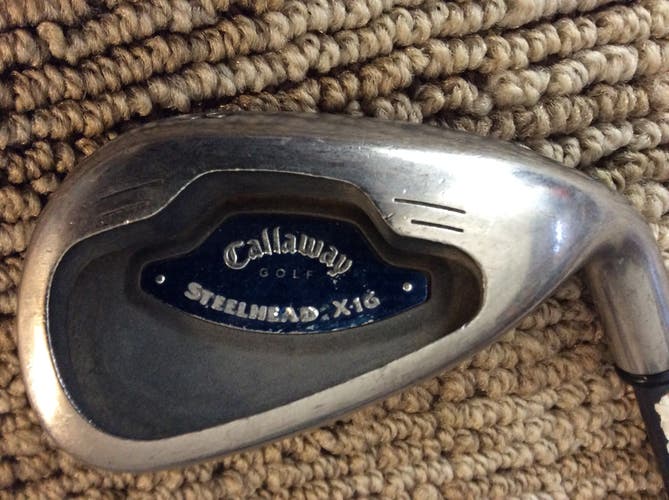 Used Callaway X16 Steelhead 8 Iron. Right Handed. Senior Flex Graphite Shaft.