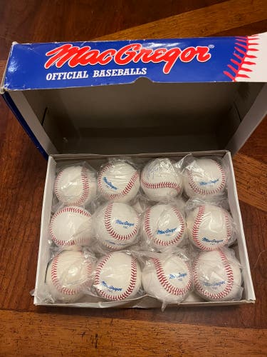 New  12 Pack (1 Dozen) Baseballs
