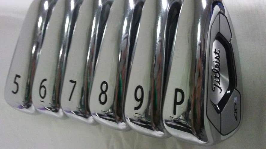 Titleist AP3 718 Irons Set 5-PW (AMT Black, Stiff) Golf Clubs