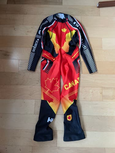 Official Canadian Alpine Ski Team Helly Hansen Downhill Suit