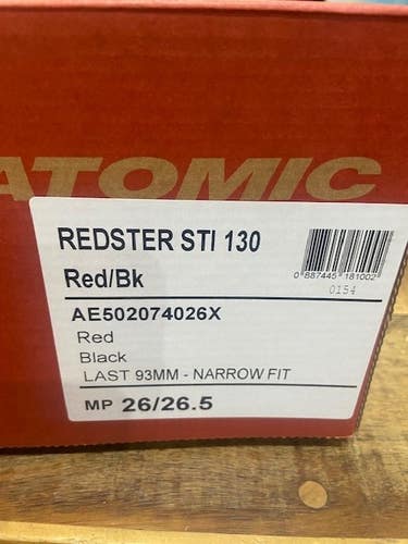 BRAND NEW 2021 ATOMIC REDSTER STI 130 Ski Boots