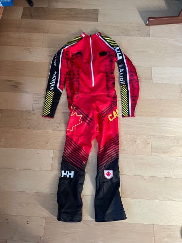 Official Canadian Alpine Ski Team Helly Hansen Downhill Suit